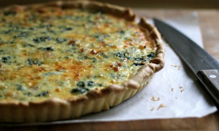 Silverbeet & Bacon Tart - Shop online at Sally & Patrick's in Paterson ...